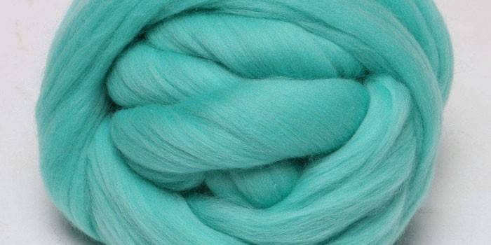 Novelo de fio de merino