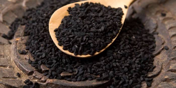Semillas de comino negro