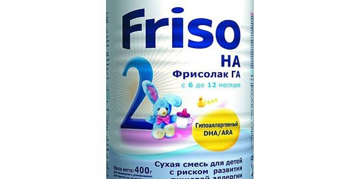 Mezcla Friso hipoalergénica