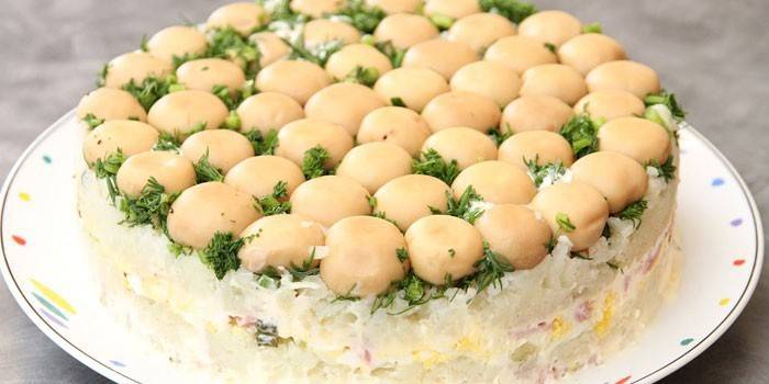 Salada de Glade Cogumelo