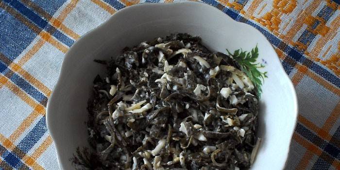 Prato com salada