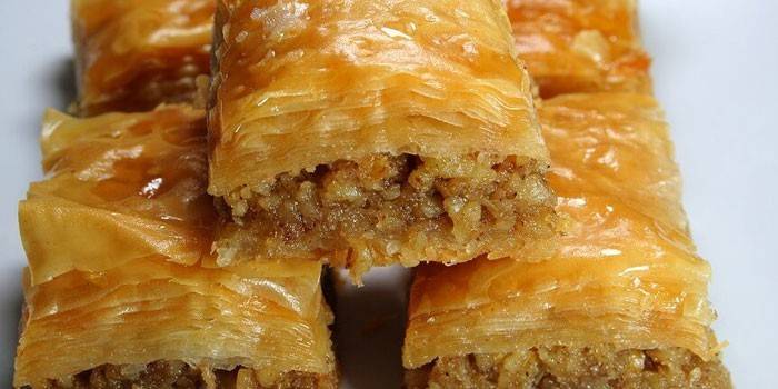 Ready baklava