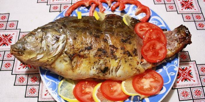 Carpa Rellena Al Horno