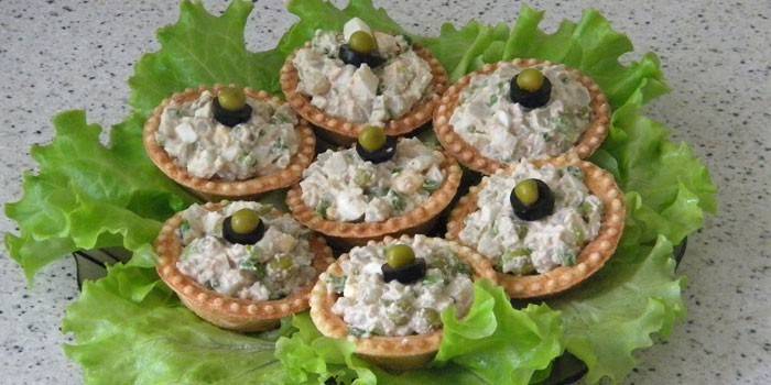 Relleno de ensalada