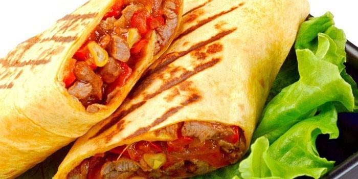 Hotové burrito
