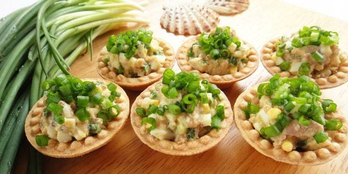 Aperitivo de tortinhas