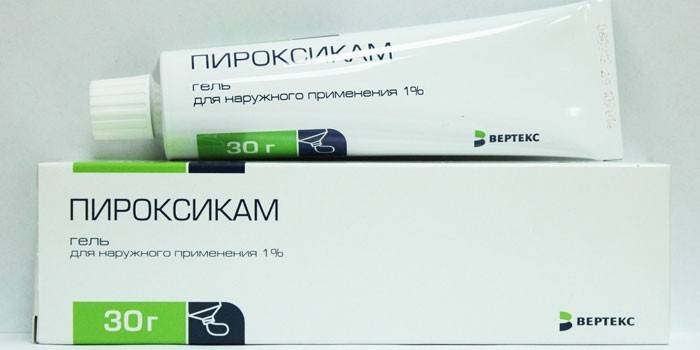 Pakiet żelowy piroksykamu