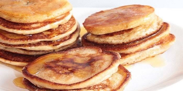 Panqueques con miel