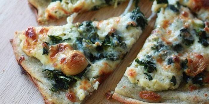 Pizza de avena