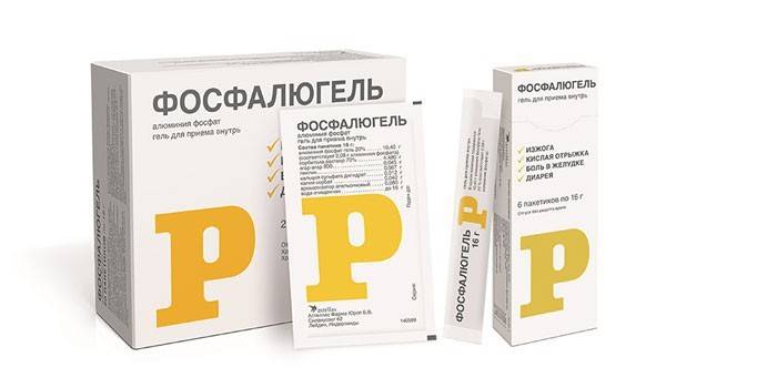 Droga Phosphalugel vo vreckách