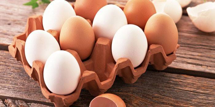 Huevos de gallina