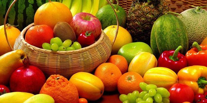 Frutas e vegetais