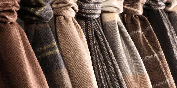 Lenços de cashmere