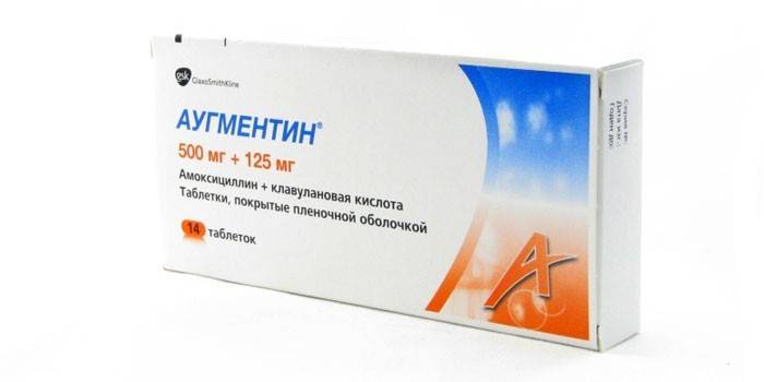 Comprimidos Augmentin