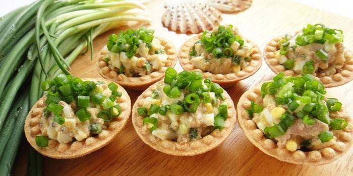 Tartlets z przystawką