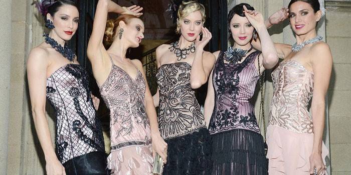 Imágenes femeninas de estilo Gatsby