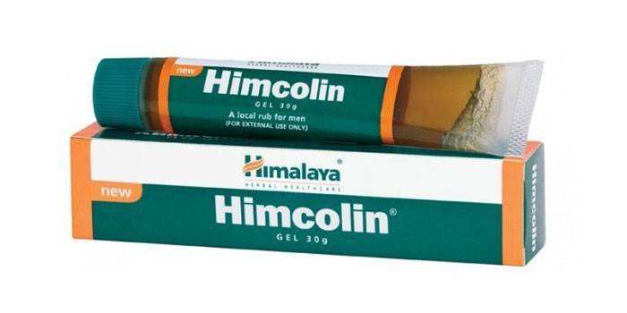 Krém Himkolin v balení