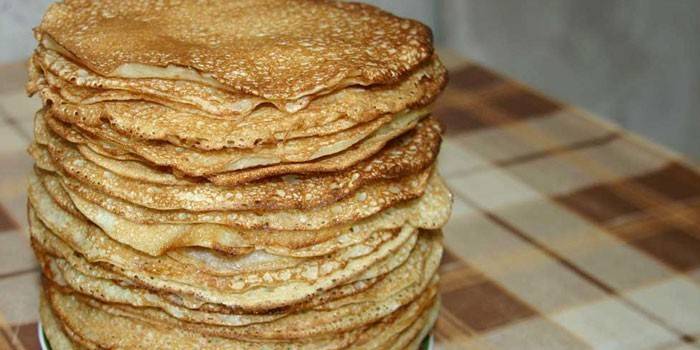 Panquecas com Fermento e Whey