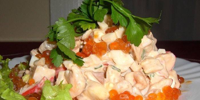 Salada do mar
