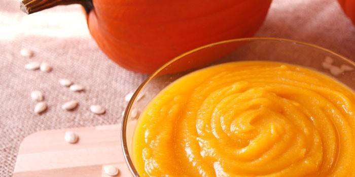 Puree z dyni