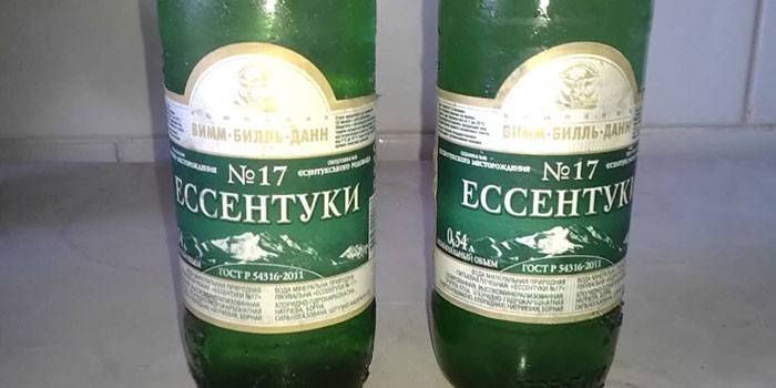 Ессентуки минерална вода 17 Флаширана