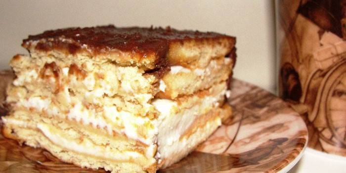 Bolo de creme de leite sem fermento
