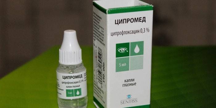 Očné kvapky Cypromed