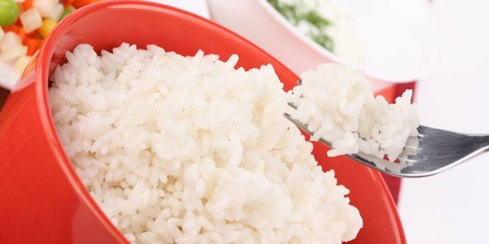 Arroz cozido