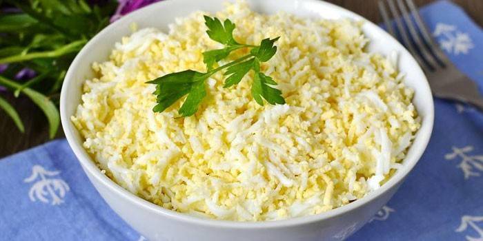 Salada de folhado