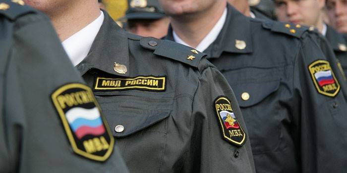Funcionários do Ministério da Administração Interna da Rússia