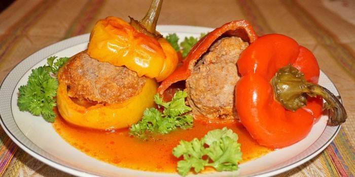 Pimienta rellena