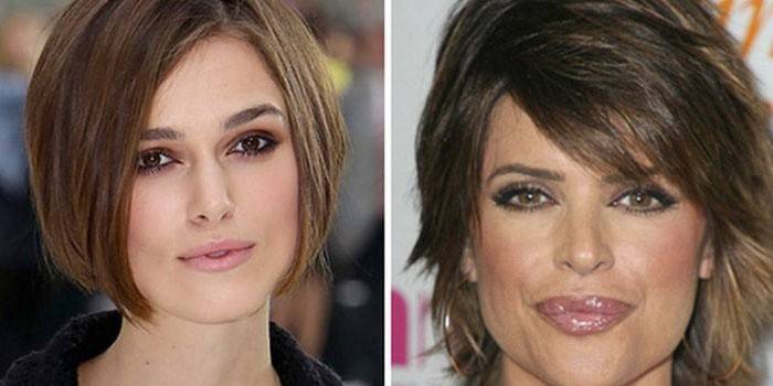 Foto de mulheres com um corte de cabelo na moda
