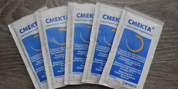 Lek Smecta w saszetkach