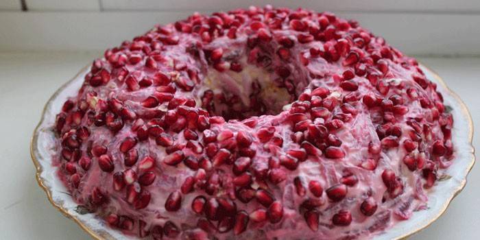 Pulseira de Romã com Variação de Salada