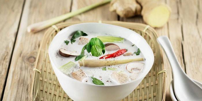 Tom Yam Polievka