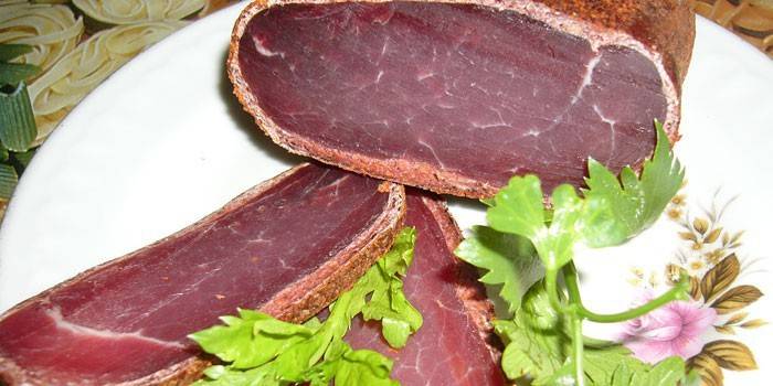 Basturma de carne de bovino armênia