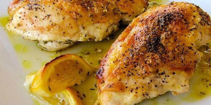Pechuga al horno