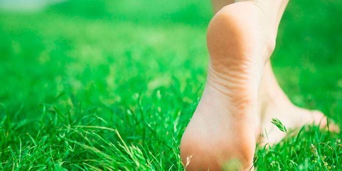 Stopy po skarpetkach do pedicure
