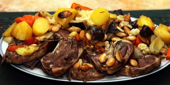 Cordero con Verduras