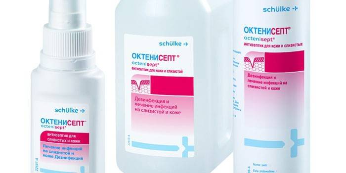 Droga Octenisept v rôznych formách uvoľňovania