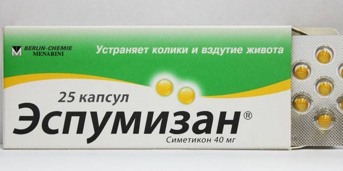 Espumisan tablety v balení