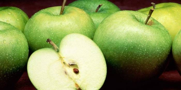 Grado de manzanas Semerenko