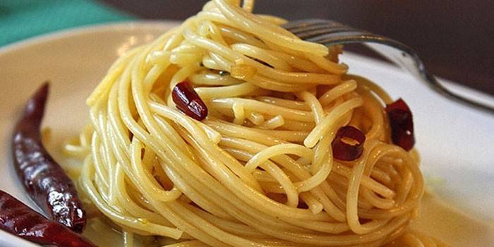 Spaghetti Z Chili