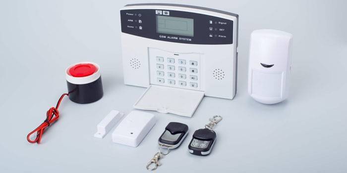 Kit de sistema inalámbrico con GSM