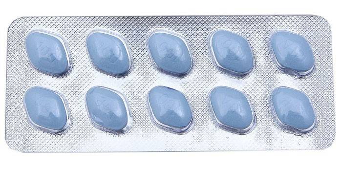 Tablety Viagra v blistroch