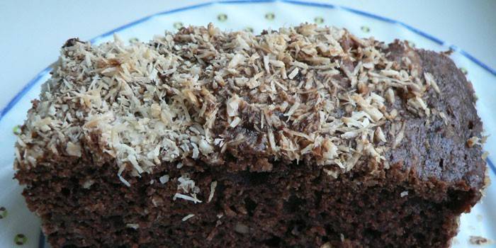 Sobremesa de chocolate