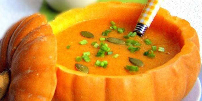 Pumpkin Puree Polievka