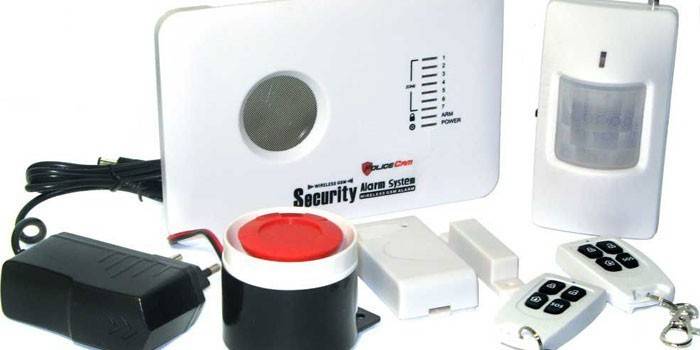 Kit de sistema de seguridad con módulo GSM