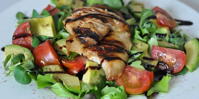 Salada quente