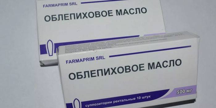 Sviečky rakytníka rešetliakového